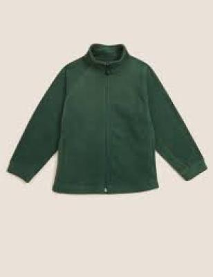 Plain Green Fleece Age4(20)